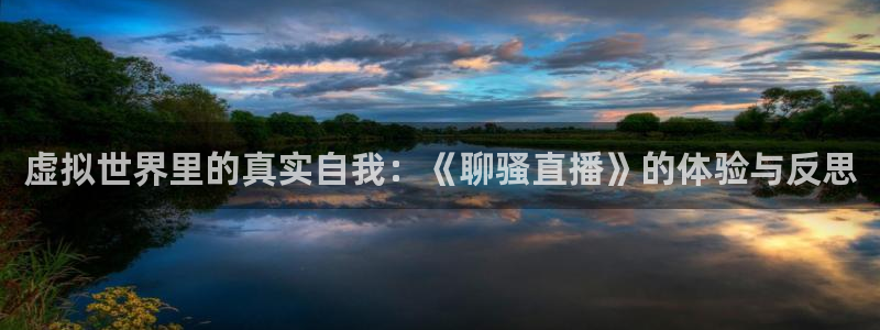 新球体育篮球比分：虚拟世界里的真实自我：《聊骚直播》的体验与反思